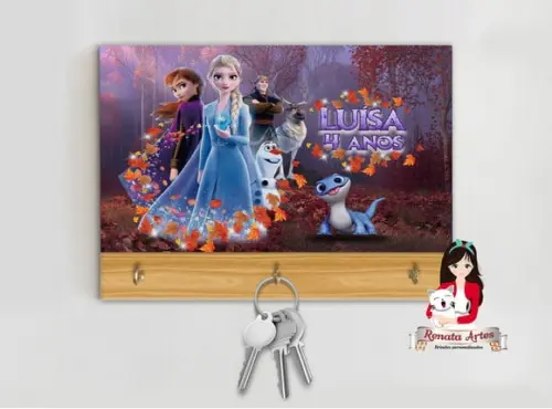 Porta Chaves Frozen 2