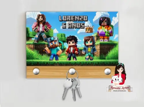 Porta Chaves Minecraft Filme