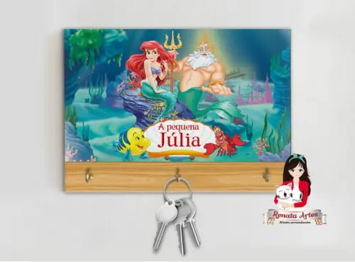 Porta Chaves Personalizado Ariel