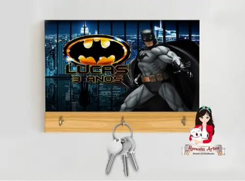 Porta Chaves Personalizado Batman