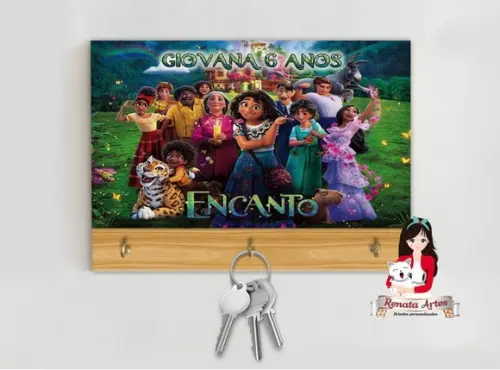 Porta Chaves Personalizado Encanto