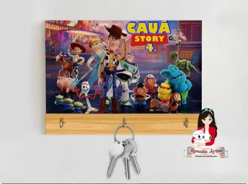 Porta Chaves Personalizado Toy Story