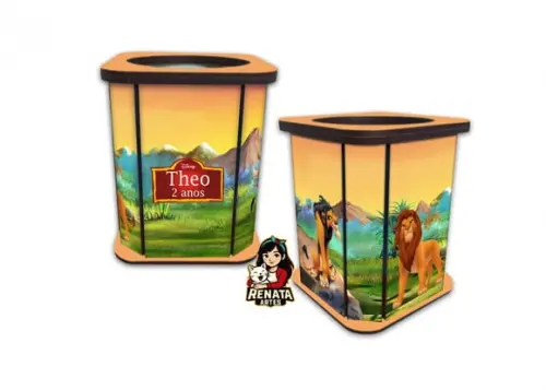 Porta Lápis o Rei Leão