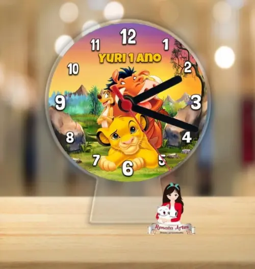 Relógio de Mesa o Rei Leão