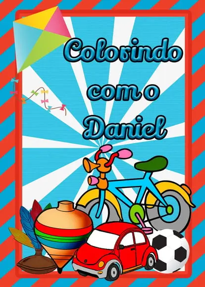 Revista de Colorir com Giz Brinquedos