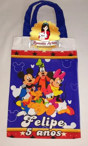 Sacola Turma do Mickey
