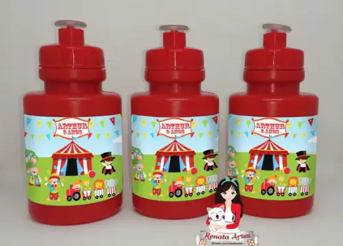 Squeeze Personalizado Circo