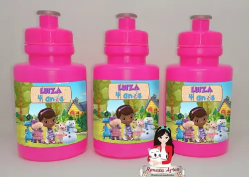 Squeeze Personalizado Doutora Brinquedos