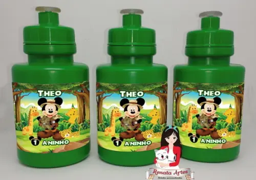 Squeeze Personalizado Mickey Safari