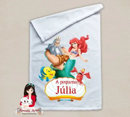 Toalhinha Personalizada Ariel