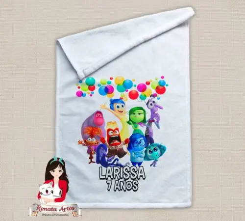 Toalhinha Personalizada Divertidamente