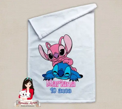 Toalhinha Personalizada Stitch