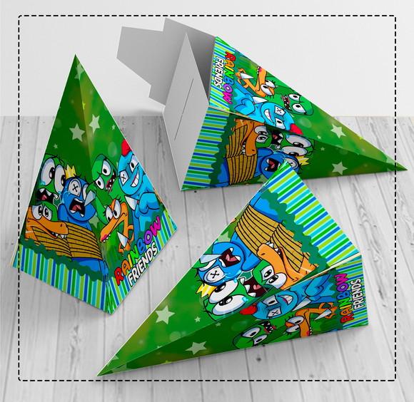 3 Caixas Rainbow Friends - Arquivo Digital