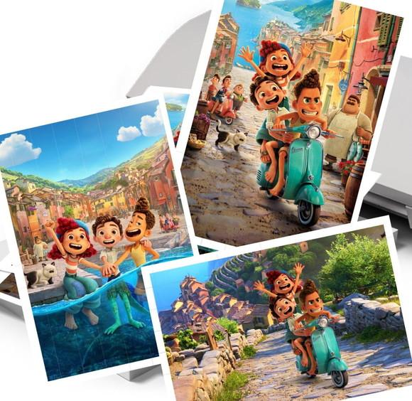3 Quadros Luca Disney - 6156 Arquivo Digital