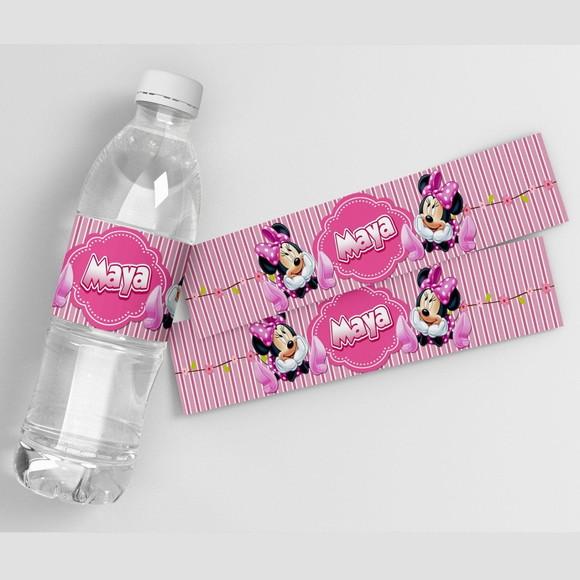 Adesivo Agua Minnie- 5601 Arquivo Digital