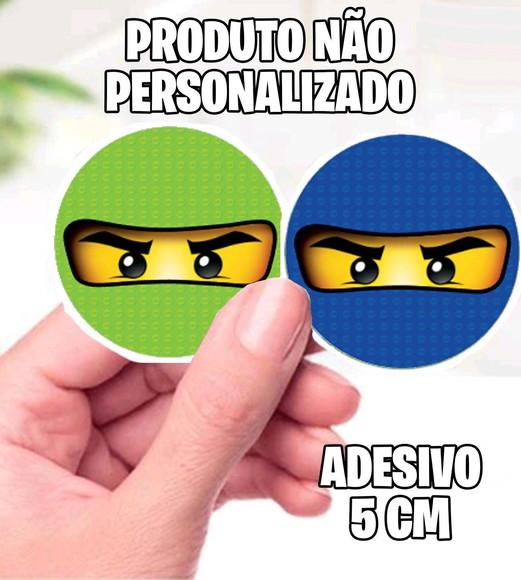 Adesivo Azul e Verde Lego Ninjago - 7060 Arquivo Digital