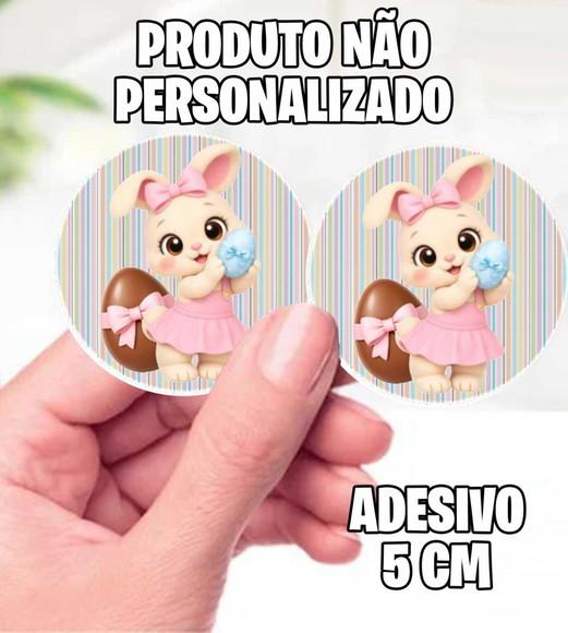 Adesivo Coelhinha Ovo - 7050 Arquivo Digital