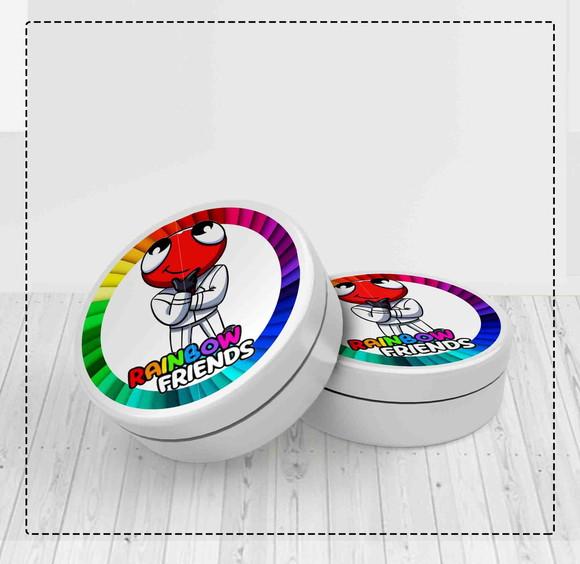 Adesivos 5 cm Redondo Rainbow Friends 1567 Arquivo Digital