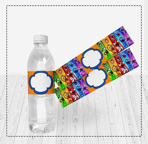 Adesivos Agua Redondo Rainbow Friends 1568 Arquivo Digital