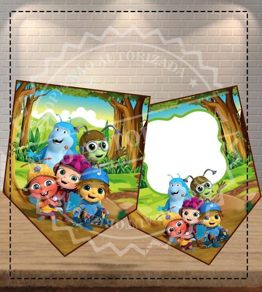 Bandeirola Beat Bugs - 6623 Arquivo Digital