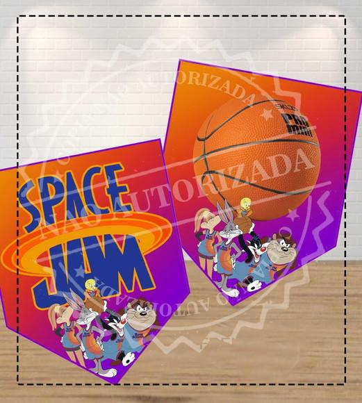 Bandeirola Looney Tunes Space Jam 6644 Arquivo Digital