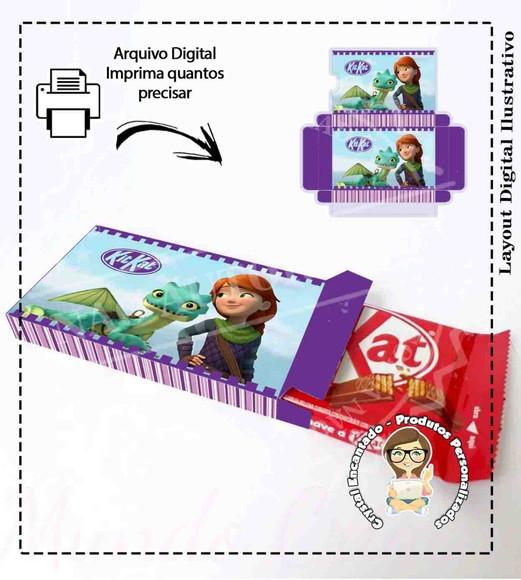 Caixa Kit Kat Dragoes em Resgate - 3690 Arquivo Digital