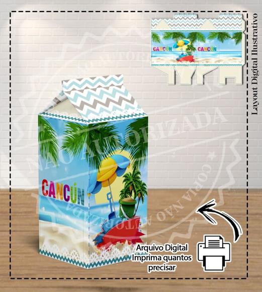 Caixa Milk e Piramide Cancun - Arquivo Digital