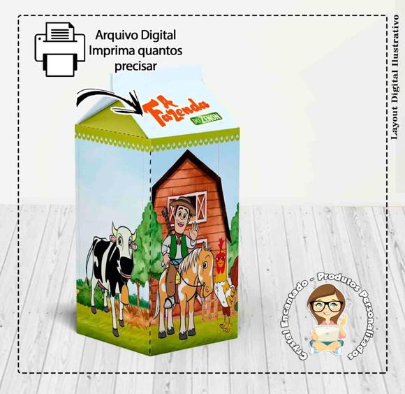 Caixa Milk Fazenda do Zenon - 3960 Arquivo Digital