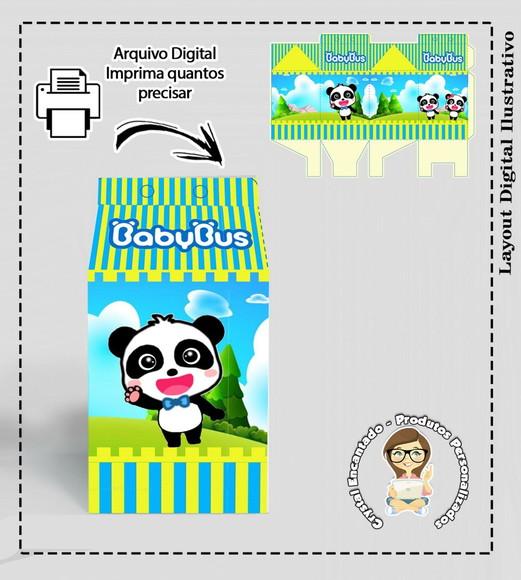 Caixa Milk Menino Babybus - 6381 Arquivo Digital