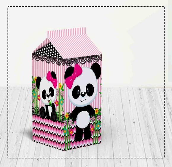 Caixa Milk Panda Rosa - 3174 Arquivo Digital