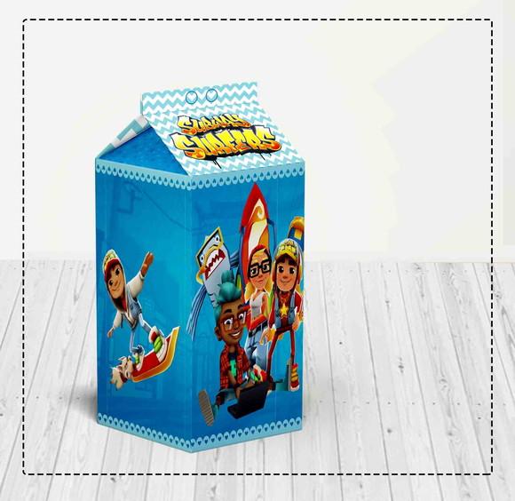 Caixa Milk Subway Surfers - 6468 Arquivo Digital