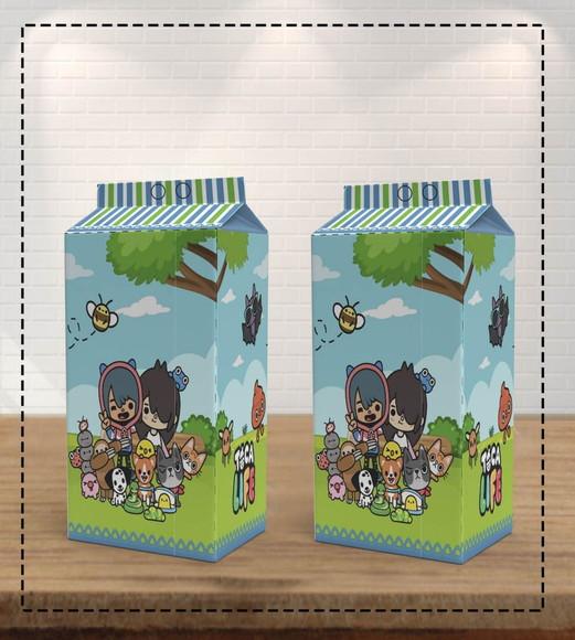 Caixa Milk Toca Life - 2400 Arquivo Digital