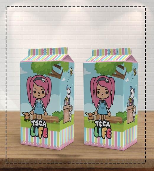 Caixa Milk Toca Life - 2402 Arquivo Digital