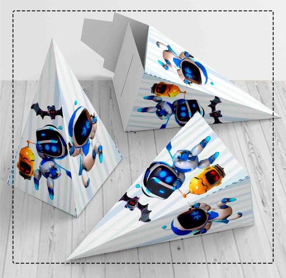 Caixa Piramide Astro Bot - 1037 Arquivo Digital