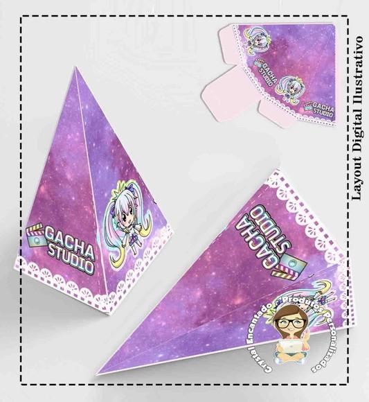Caixa Piramide Gacha Studio - 6888 Arquivo Digital