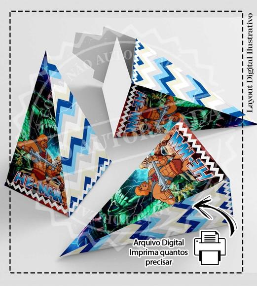 Caixa Piramide He Man - 7024 Arquivo Digital