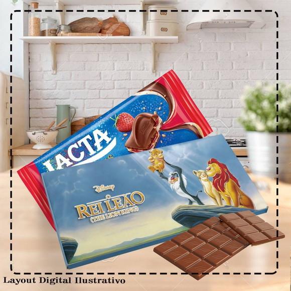 Capa para Chocolate Rei Leão - 0900 Arquivo Digital