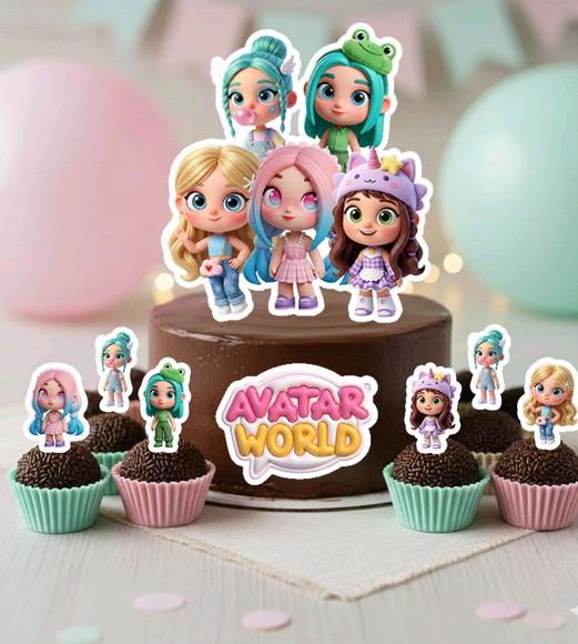 Kit Avatar World - 7073 Arquivo Digital