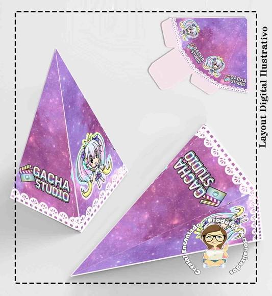 Kit Bandeirola e 2 Caixas Gacha Studio - Arquivo Digital
