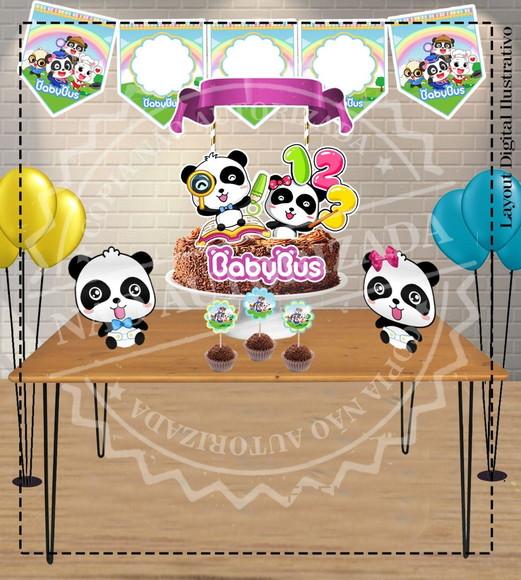 Kit Bolinho Babybus - Arquivo Digital