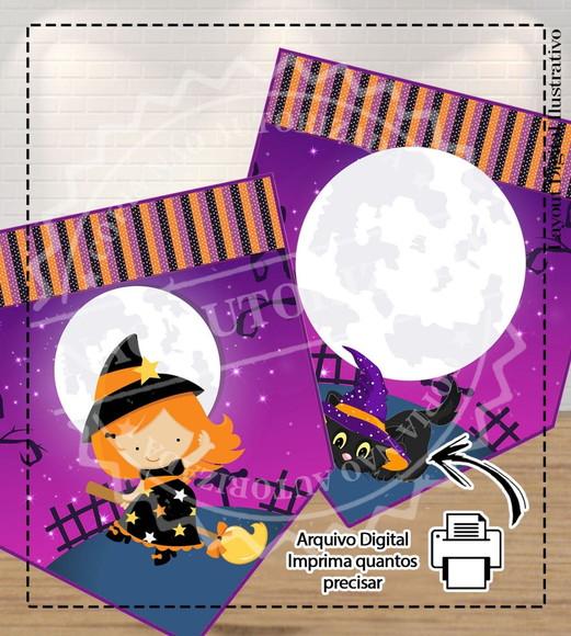 Kit Bolinho Halloween - Arquivo Digital