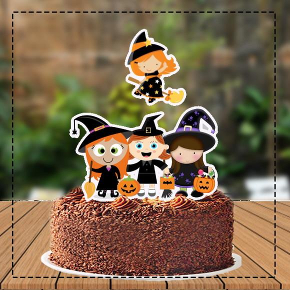 Kit Bolinho Halloween - Arquivo Digital