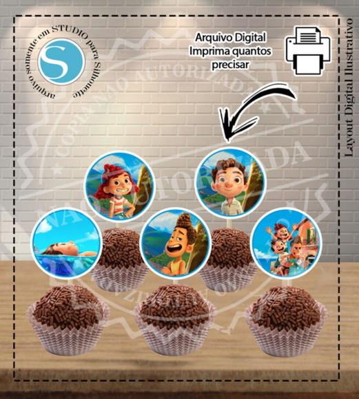 Kit Bolinho Luca Disney - Arquivo Digital