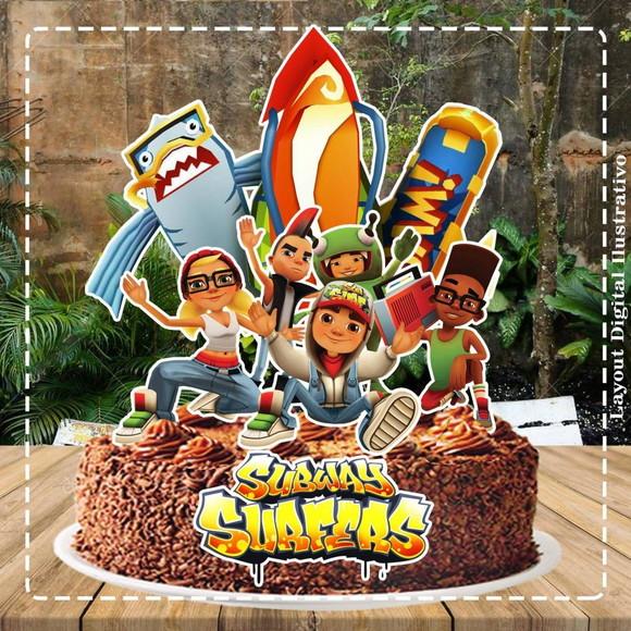 Kit Bolinho Subway Surfers - Arquivo Digital