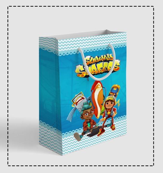 Sacola Subway Surfers - 6471 Arquivo Digital