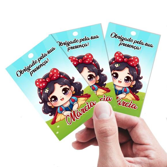 Tags 7x4 Branca de Neve - Ref 5616 Arquivo Digital
