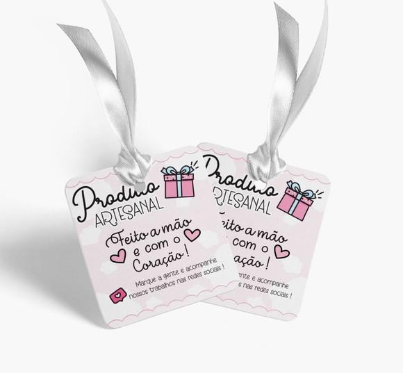 Tags Cliente Produto Artesanal - Ref 5461 Arquivo Digital