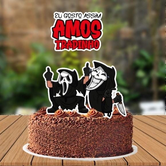 Topo de Bolo Amostradinho - Ref 5881 Arquivo Digital