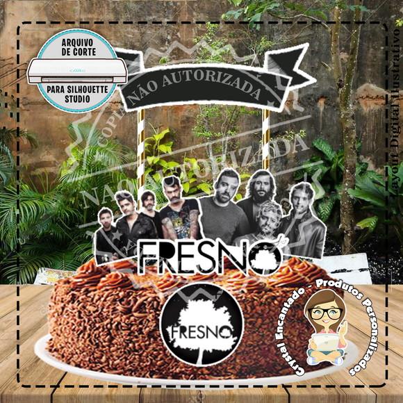 TOPO DE BOLO BANDA FRESNO - REF 2554 ARQUIVO DIGITAL