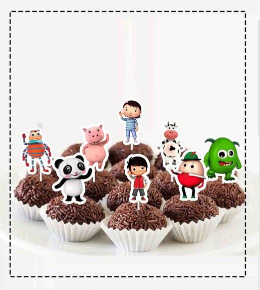 Topo de Bolo e Topper Little Baby Bum - Arquivo Digital